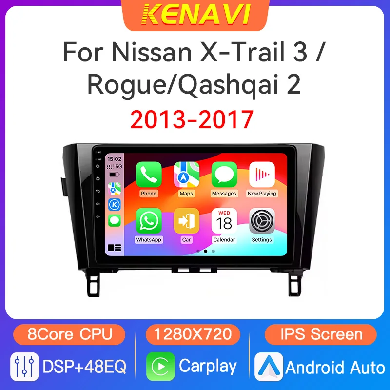 Car Stereo Radio Multimedia Player For Nissan X-Trail 3 T32 Qashqai J11 2 2013-2017 GPS RDS Wireless Carplay Android Head Unit
Car Stereo Radio Multimedia Player For Nissan X-Trail 3 T32 Qashqai J11 2 2013-2017 GPS RDS Wireless Carplay Android Head Unit