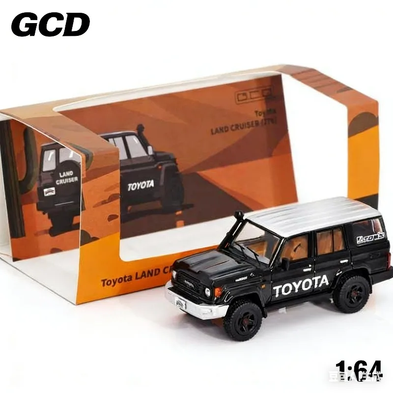 Модель автомобиля GCD 1/64 Toyota Land Cruiser LC70 из литого алюминия, коллекционная игрушка для мальчиков, подарок на праздник, предмет декора.
Модель автомобиля GCD 1/64 Toyota Land Cruiser LC70 из литого алюминия, коллекционная игрушка для мальчиков, подарок на праздник, предмет декора.