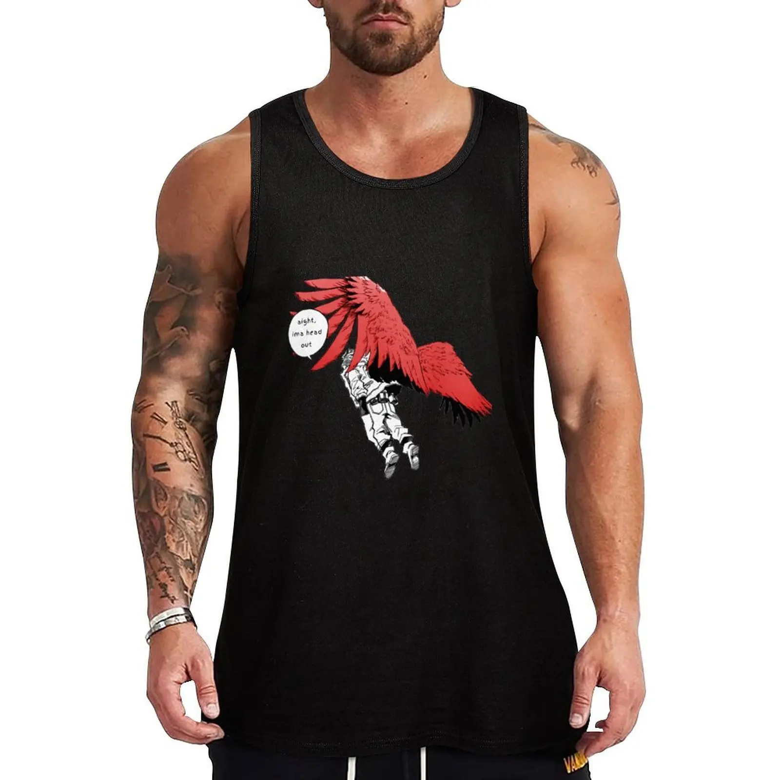 Hawks Headin' Out Tank Top sleeveless shirt man bodybuilding muscular man plain t-shirt
Hawks Headin' Out Tank Top sleeveless shirt man bodybuilding muscular man plain t-shirt