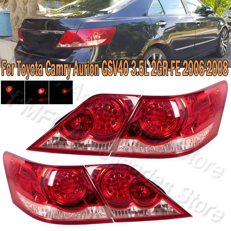 Rear Bumper Tail Light Cover Brake Light Stop Lamp Tail Lamp Assembly For Toyota Camry Aurion GSV40 3.5L 2GR-FE 2006 2007 2008
Rear Bumper Tail Light Cover Brake Light Stop Lamp Tail Lamp Assembly For Toyota Camry Aurion GSV40 3.5L 2GR-FE 2006 2007 2008