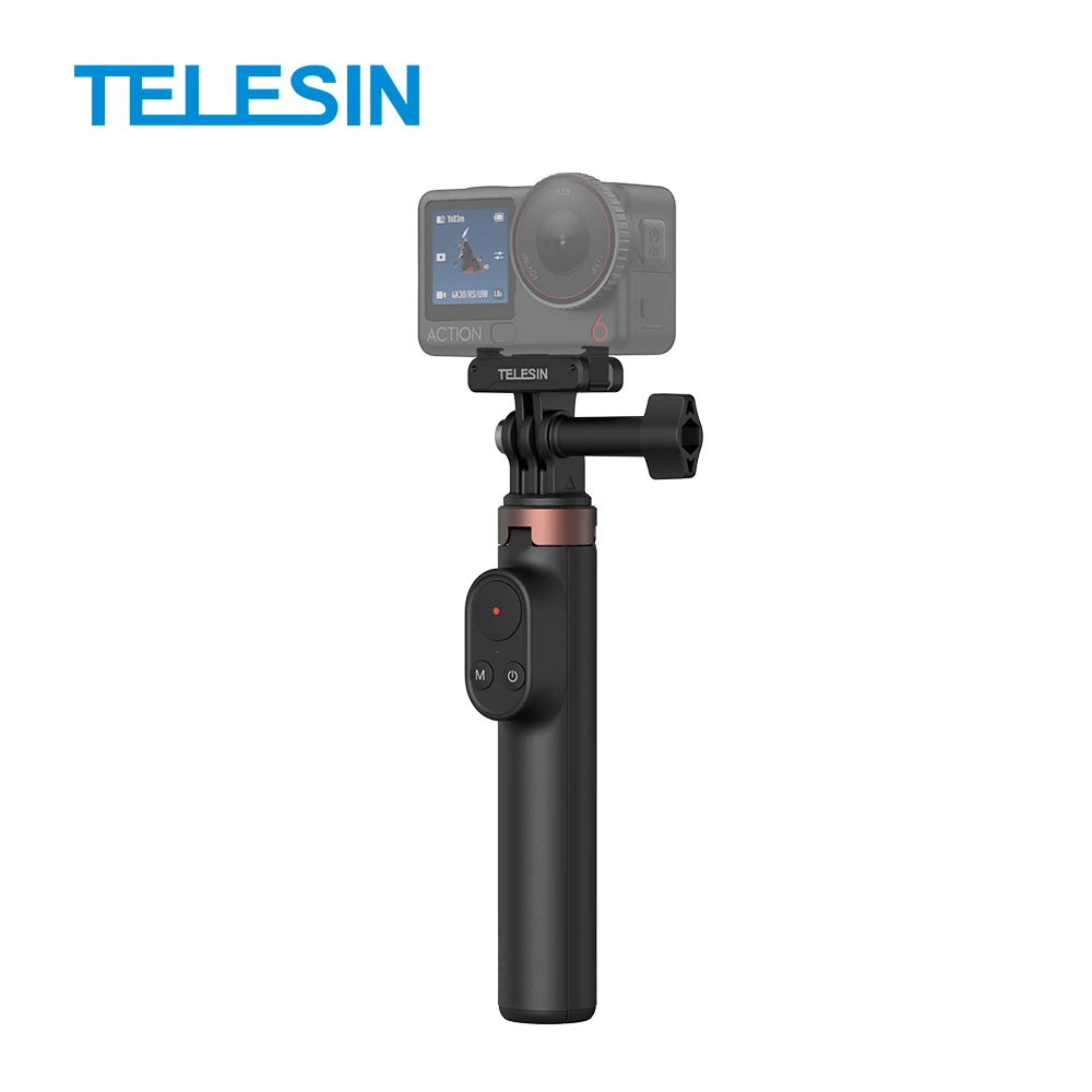 TELESIN Wireless Bluetooth Selfie Stick Tripod with Remote Control for DJI OSMO Action4 5pro 6 360 GoPro9 10 11 12 13Smartphones
TELESIN Wireless Bluetooth Selfie Stick Tripod with Remote Control for DJI OSMO Action4 5pro 6 360 GoPro9 10 11 12 13Smartphones