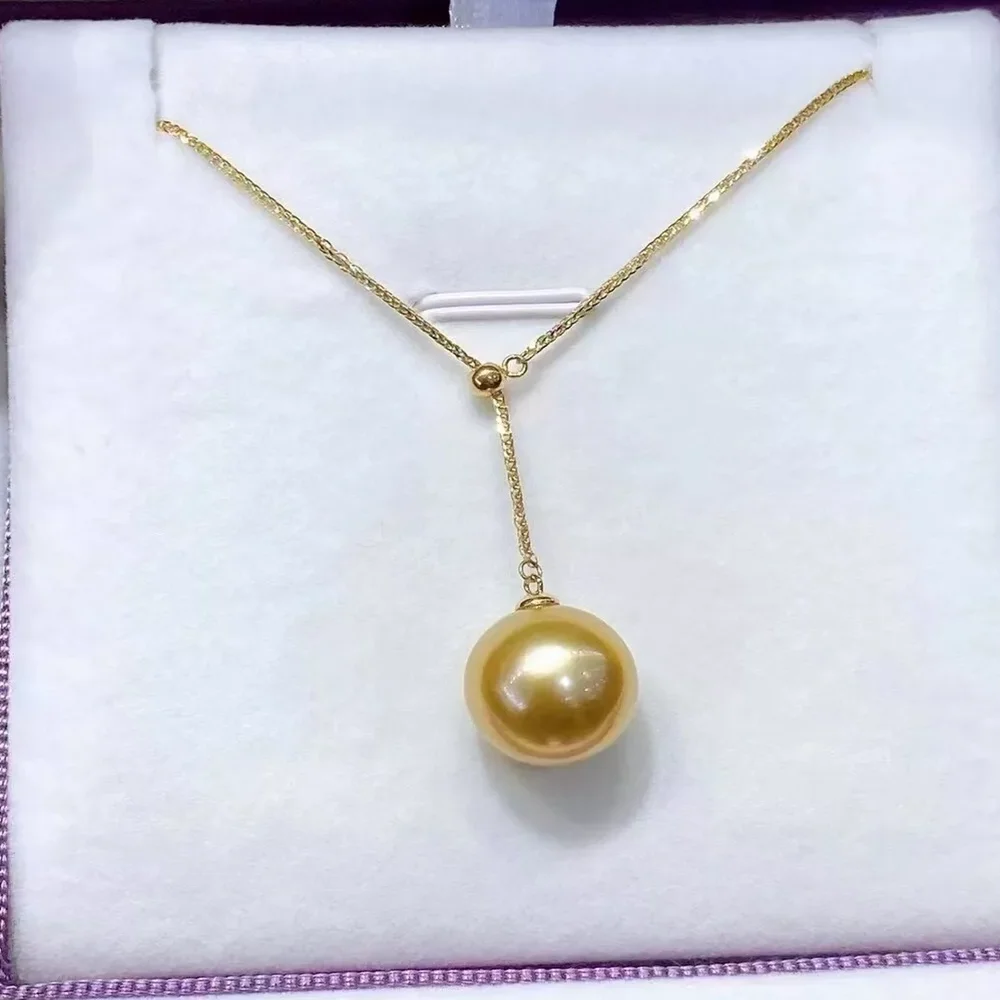 A large quantity of AAA 10-11 mm 9-10mm 11-12mm South Sea round gold pearl pendant necklace 925s 18inch
A large quantity of AAA 10-11 mm 9-10mm 11-12mm South Sea round gold pearl pendant necklace 925s 18inch