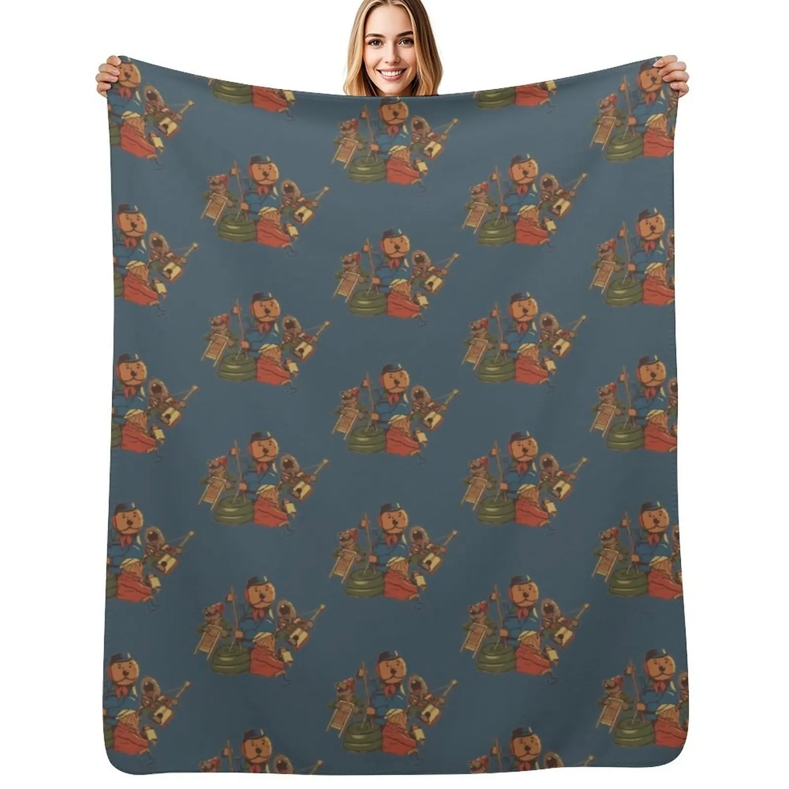 Emmet Otter Jug Band Throw Blanket Travel Size Cozy Blanket for Plane Train
Emmet Otter Jug Band Throw Blanket Travel Size Cozy Blanket for Plane Train
