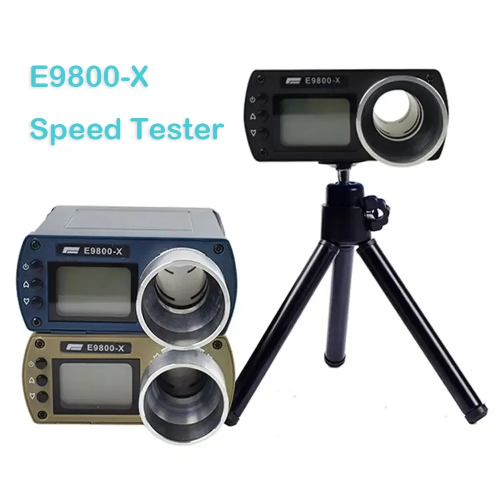 E9800-X LCD Chronograph, High Precision Speed Tester, Professional Velocity Measuring Instrument
E9800-X LCD Chronograph, High Precision Speed Tester, Professional Velocity Measuring Instrument