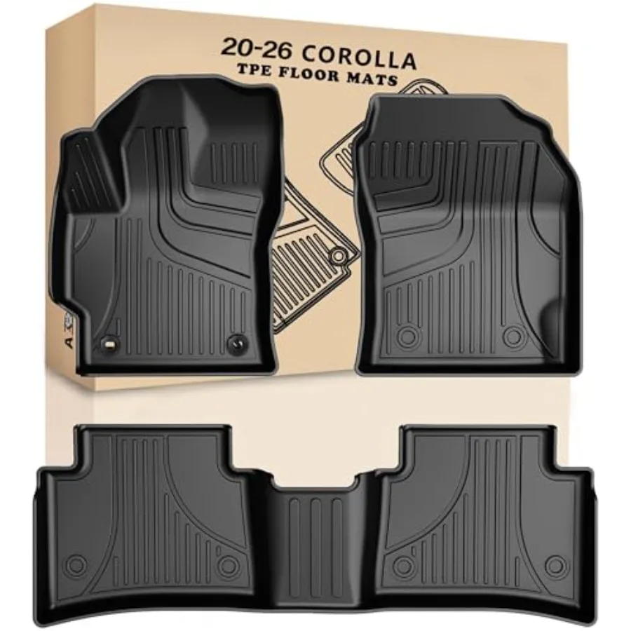Car Floor Mats for Toyota Corolla Sedan 2020-2026 Heavy Duty TPE All Weather Automotive Floor Mats 1st 2nd Row Full Set Rubber
Car Floor Mats for Toyota Corolla Sedan 2020-2026 Heavy Duty TPE All Weather Automotive Floor Mats 1st 2nd Row Full Set Rubber