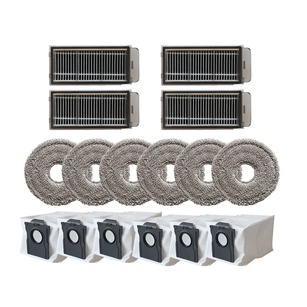 Filters Mops and Dust Bags for Dreame X50s Pro Master 10 10 Ultra Robot Vacuum Cleaner Replacement Parts Bundle
Filters Mops and Dust Bags for Dreame X50s Pro Master 10 10 Ultra Robot Vacuum Cleaner Replacement Parts Bundle