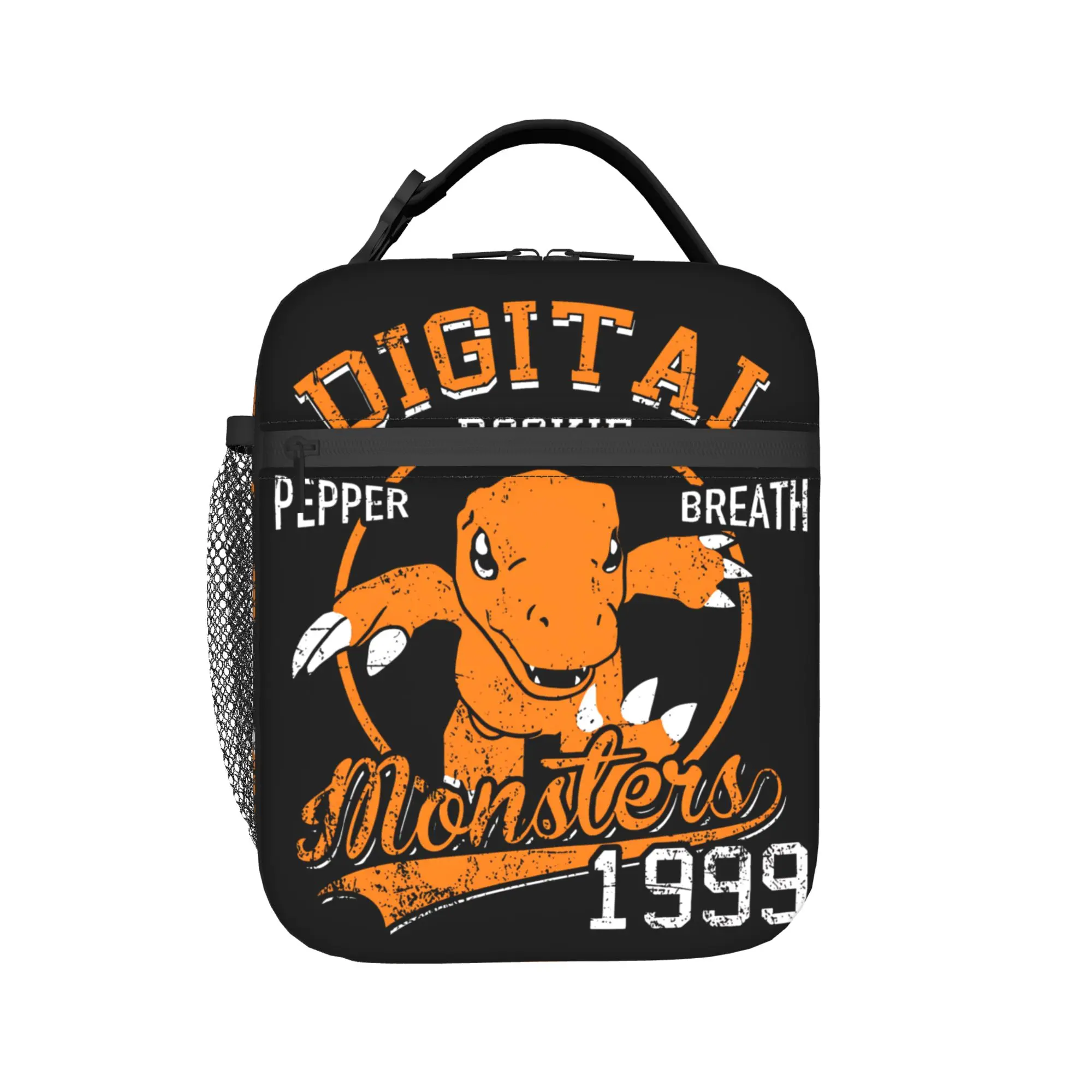 Pepper Breathe Digital Monster Digimon Merch Insulated Lunch Bags For Food Container Portable Cooler Thermal Lunch Box
Pepper Breathe Digital Monster Digimon Merch Insulated Lunch Bags For Food Container Portable Cooler Thermal Lunch Box