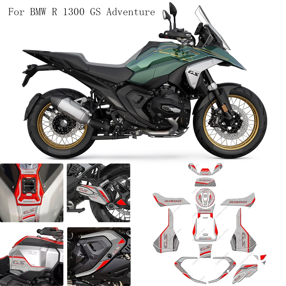 for BMW R 1300 GS Adventure Fuel Tank Pad Sticker 3D Epoxy Resin Waterproof Red Blue Protection Sticker Motorcycle Accessories
for BMW R 1300 GS Adventure Fuel Tank Pad Sticker 3D Epoxy Resin Waterproof Red Blue Protection Sticker Motorcycle Accessories