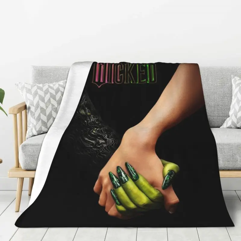 Custom Wickeds Musical Movie Blankets Warm Flannel Throw Blanket for Home Sofa Office Travel
Custom Wickeds Musical Movie Blankets Warm Flannel Throw Blanket for Home Sofa Office Travel