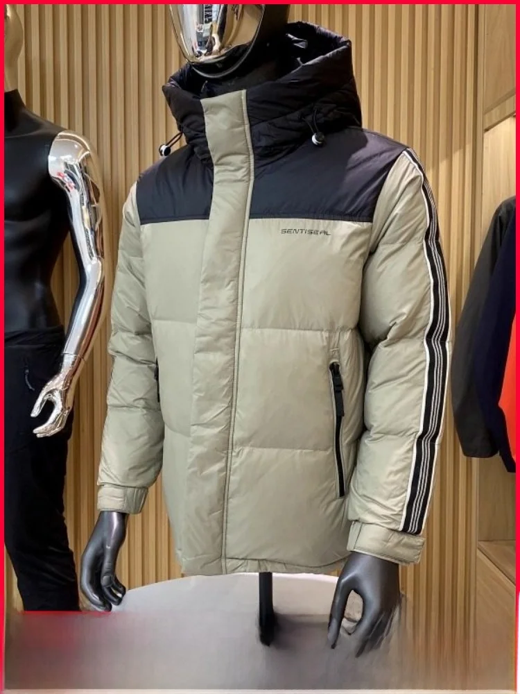 Men's Thiened 90 Du down Puffer Jaet High Fluffy Casual Winter Coat Warm Windproof Zipper Closure Long Sve Regular Fit
Men's Thiened 90 Du down Puffer Jaet High Fluffy Casual Winter Coat Warm Windproof Zipper Closure Long Sve Regular Fit