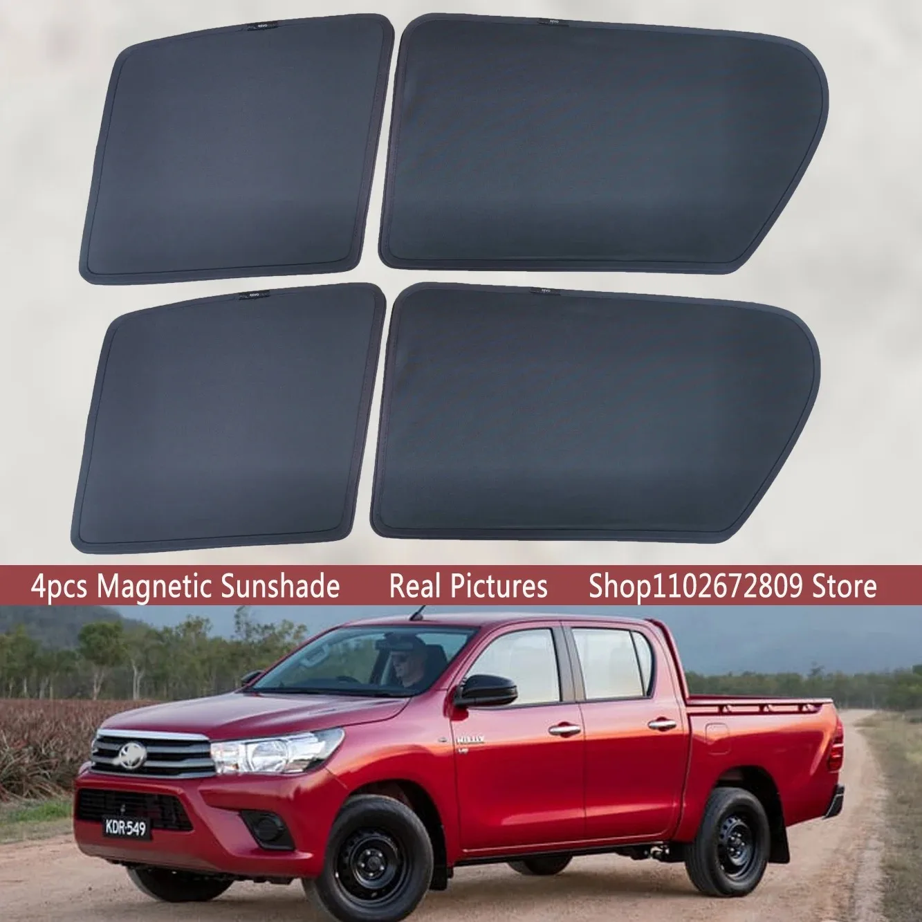 Magnetic Car Sunshade Shield Front Windshield Frame Curtain Sun Shades For TOYOTA HILUX REVO ROCCO Rogue 2016 - 2025 Accessories
Magnetic Car Sunshade Shield Front Windshield Frame Curtain Sun Shades For TOYOTA HILUX REVO ROCCO Rogue 2016 - 2025 Accessories