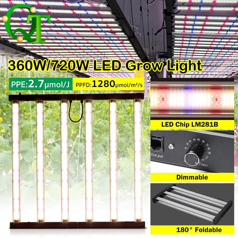 360 Вт 720 обновленный полный спектр светильник для выращивания растений с алюминиевой рамкой, складной водонепроницаемый SMD LM281B, садовая тепличная палатка, светильник для выращивания
360 Вт 720 обновленный полный спектр светильник для выращивания растений с алюминиевой рамкой, складной водонепроницаемый SMD LM281B, садовая тепличная палатка, светильник для выращивания