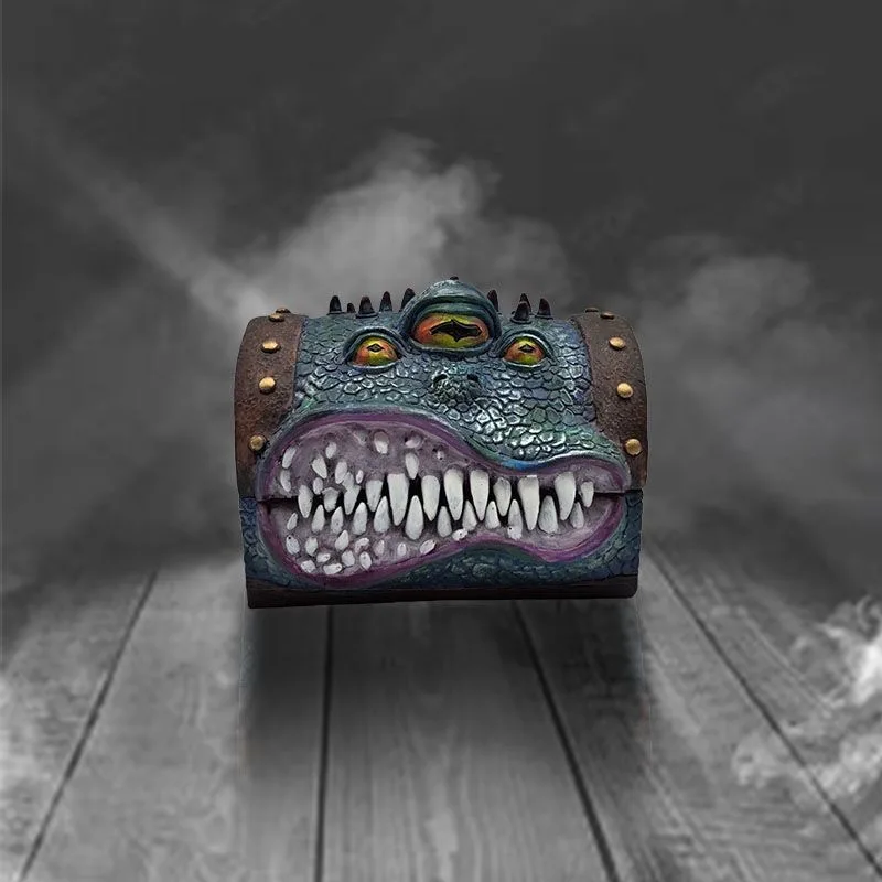 Mimic Chest DND RPG Dice Box Resin Crafts Desktop Decoration Polyhedral Dice D&D Roleplaying Tabletop Gaming Monsters Toy Gifts
Mimic Chest DND RPG Dice Box Resin Crafts Desktop Decoration Polyhedral Dice D&D Roleplaying Tabletop Gaming Monsters Toy Gifts