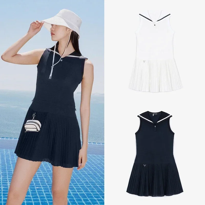 Golf Summer Women's 24 New Outdoor Leisure Sports Slimming Sleeveless Dress Versatile and Fashionable
Golf Summer Women's 24 New Outdoor Leisure Sports Slimming Sleeveless Dress Versatile and Fashionable