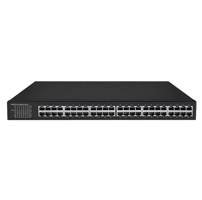 Custom 10/100/1000Mbps Unmanaged 48 Port Poe Gigabit Network Switch
Custom 10/100/1000Mbps Unmanaged 48 Port Poe Gigabit Network Switch