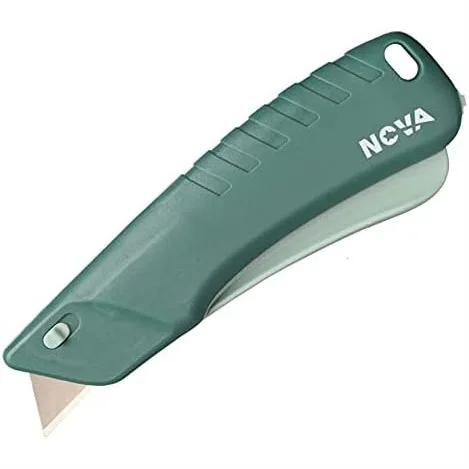 Heavy Duty Self Retracting Box Cutter With Squeeze Trigger, Ambidextrous Utility Knife With Replaceable Blade For Cutting Boxes And Cardboard
Heavy Duty Self Retracting Box Cutter With Squeeze Trigger, Ambidextrous Utility Knife With Replaceable Blade For Cutting Boxes And Cardboard