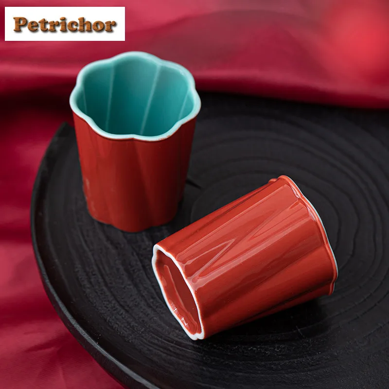 2 шт./лот дворцовый музей, чайная чашка с красными лепестками, античная чайная чаша, кружка, чайная дегустация, ароматическая чашка, чашки Chazhan Master, китайский чайный сервиз, 70 мл 
2 шт./лот дворцовый музей, чайная чашка с красными лепестками, античная чайная чаша, кружка, чайная дегустация, ароматическая чашка, чашки Chazhan Master, китайский чайный сервиз, 70 мл