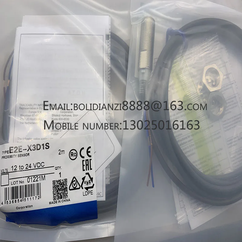 The brand-new original sensor E2E-X3D1S-Z X7D1S-Z X10D1S One year warranty in stock
The brand-new original sensor E2E-X3D1S-Z X7D1S-Z X10D1S One year warranty in stock