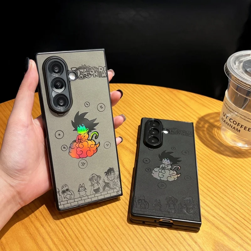 3D Anime Cartoon Cute Dragon Ball embossing Anti-fur Laser Folding Phone For Samsung ZFold 4 5 6 ZFold 7 shockproof Back Cover
3D Anime Cartoon Cute Dragon Ball embossing Anti-fur Laser Folding Phone For Samsung ZFold 4 5 6 ZFold 7 shockproof Back Cover