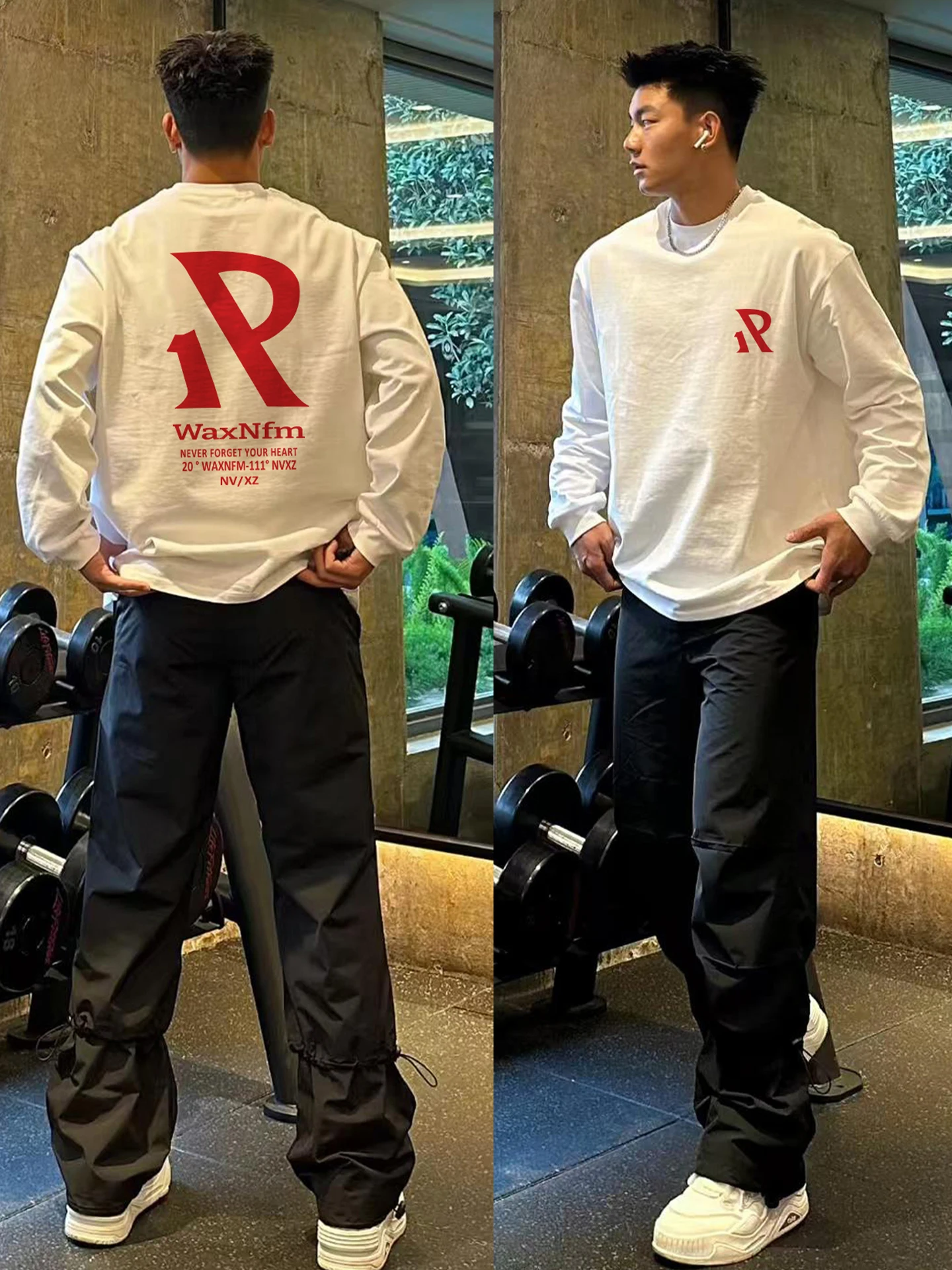 American Streetwear Long Sve Letter Print T-irt Men's Autumn Winter Loose Base Layer irt Oversize Top for Youth
American Streetwear Long Sve Letter Print T-irt Men's Autumn Winter Loose Base Layer irt Oversize Top for Youth