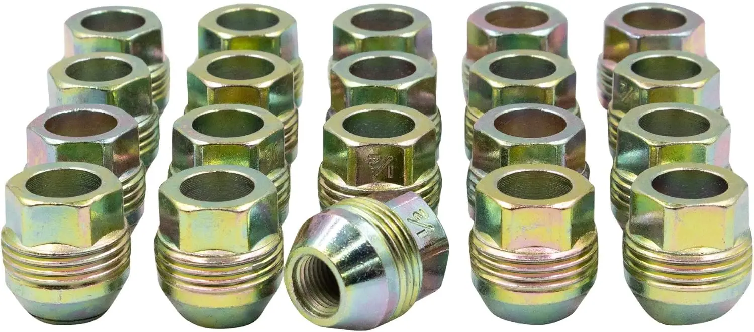 20 Pcs M14x1.5 14x1.5 Thread OEM Style Lug Nuts 1.20" Long Silver Zinc 7/8" Hex Hex Fits 1988-99 Chevrolet GMC C1500 1995-99
20 Pcs M14x1.5 14x1.5 Thread OEM Style Lug Nuts 1.20" Long Silver Zinc 7/8" Hex Hex Fits 1988-99 Chevrolet GMC C1500 1995-99