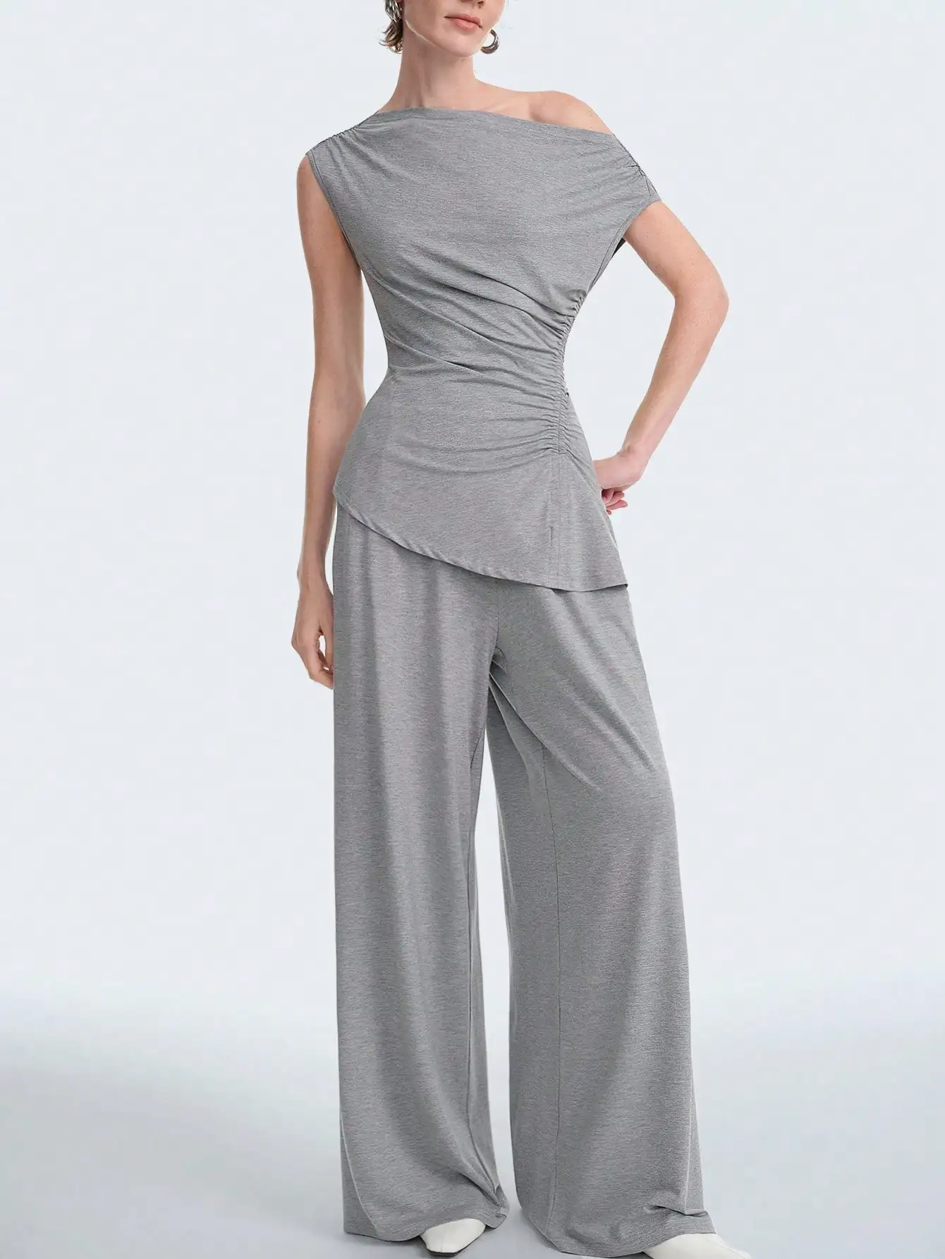 Women's Summer Floral Jacquard Elegant Casual 2 Piece Set Vest & Wide Leg Pants
Women's Summer Floral Jacquard Elegant Casual 2 Piece Set Vest & Wide Leg Pants