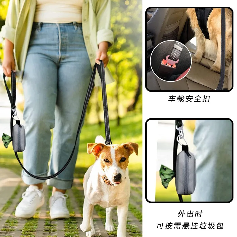 1.8m Two Handle Heavy Duty Double Handle Nylon Dog Leash for Training Control Guard Rope Walking Cats Dogs Harness Lead
1.8m Two Handle Heavy Duty Double Handle Nylon Dog Leash for Training Control Guard Rope Walking Cats Dogs Harness Lead