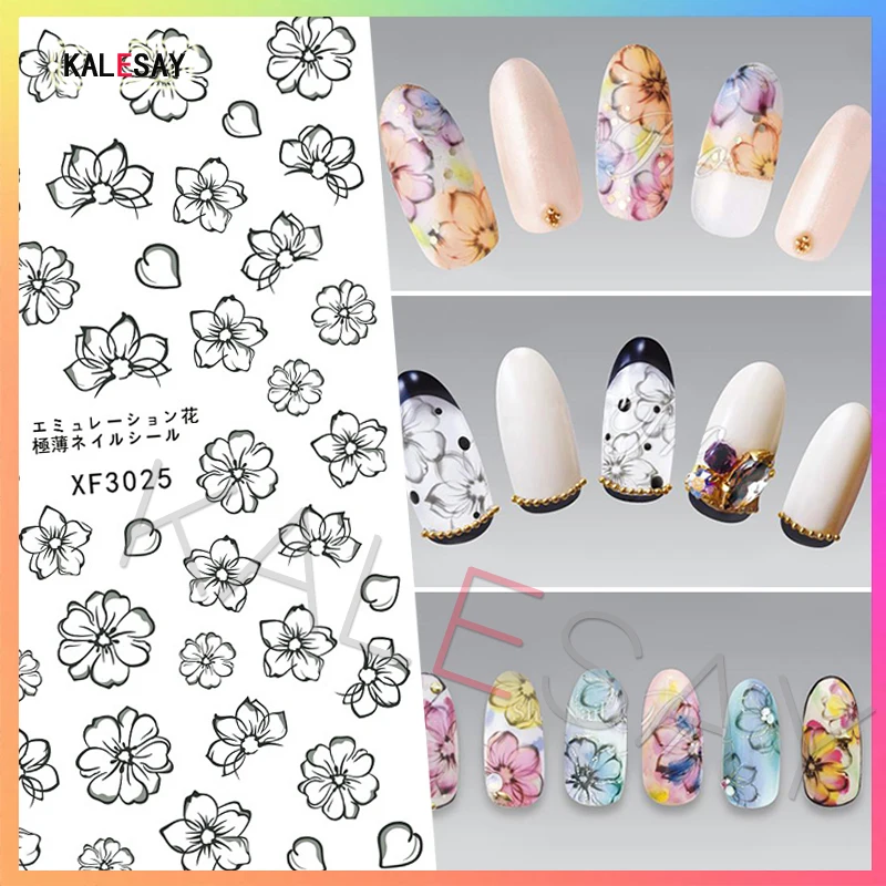 Flower Butterfly Nail Stickers Decoration Adhesive DIY Decals 3D Nail Art Sticker Manicure Design Nails Accessoires Fashion
Flower Butterfly Nail Stickers Decoration Adhesive DIY Decals 3D Nail Art Sticker Manicure Design Nails Accessoires Fashion