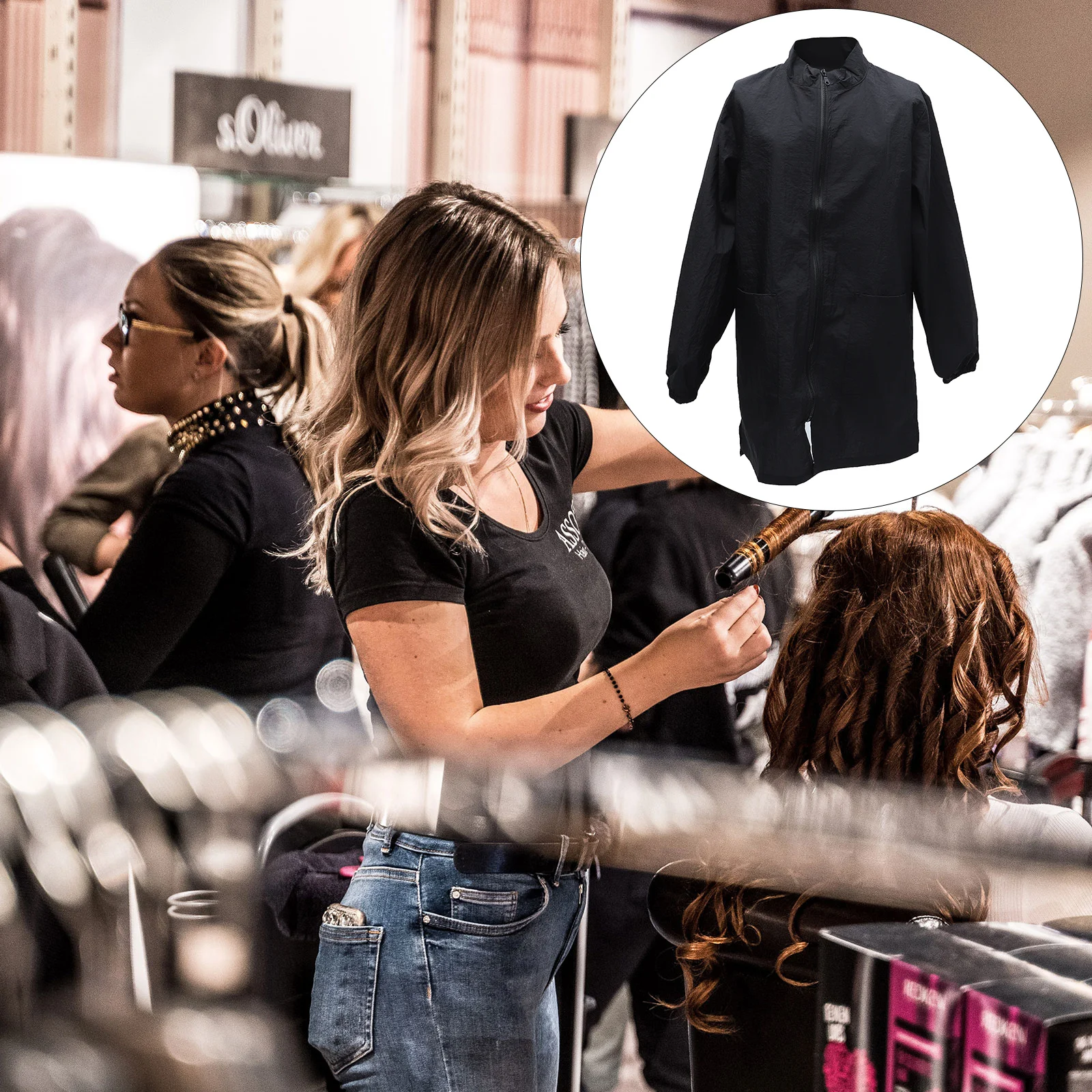 1Pcs Waterproof Pet Shop Uniform Nylon Grooming Clothes for Worker Barber Gardening Anti-Static Workwear
1Pcs Waterproof Pet Shop Uniform Nylon Grooming Clothes for Worker Barber Gardening Anti-Static Workwear