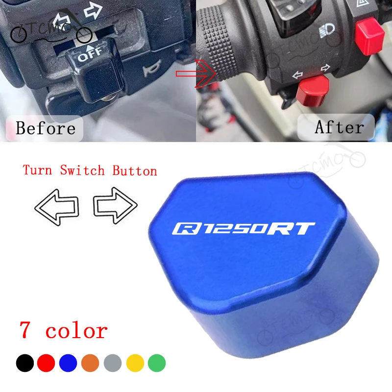 For BMW R1250RT R 1250 RT 2019 2020 2021 All Year Accessories CNC Aluminum Motorcycle Button Turn Signal Switch Key Cap
For BMW R1250RT R 1250 RT 2019 2020 2021 All Year Accessories CNC Aluminum Motorcycle Button Turn Signal Switch Key Cap