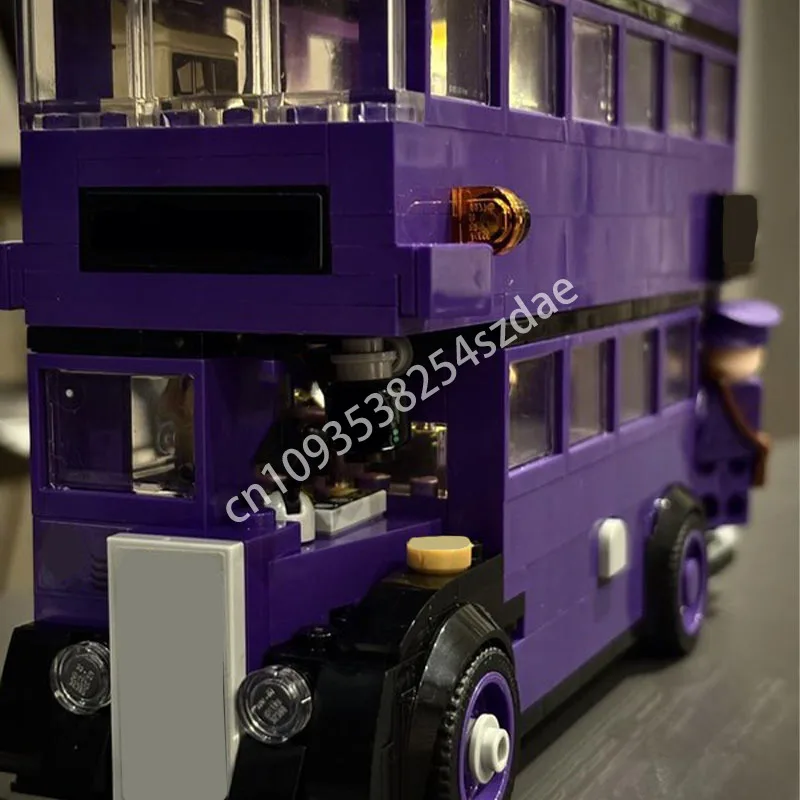 498 шт. MOC новый ночной автобус Гарри строительные блоки Рождественская игрушка подарочная модель детская STEM образовательная конструкция пластика
498 шт. MOC новый ночной автобус Гарри строительные блоки Рождественская игрушка подарочная модель детская STEM образовательная конструкция пластика