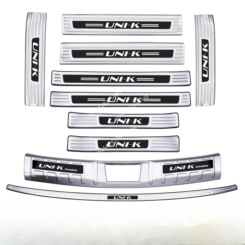For Changan Unik 2021-2024 Stainless Steel Trunk Tread Plate Trim Scuff Plate Door Sill Car Accessories Anti-Rub Protection
For Changan Unik 2021-2024 Stainless Steel Trunk Tread Plate Trim Scuff Plate Door Sill Car Accessories Anti-Rub Protection