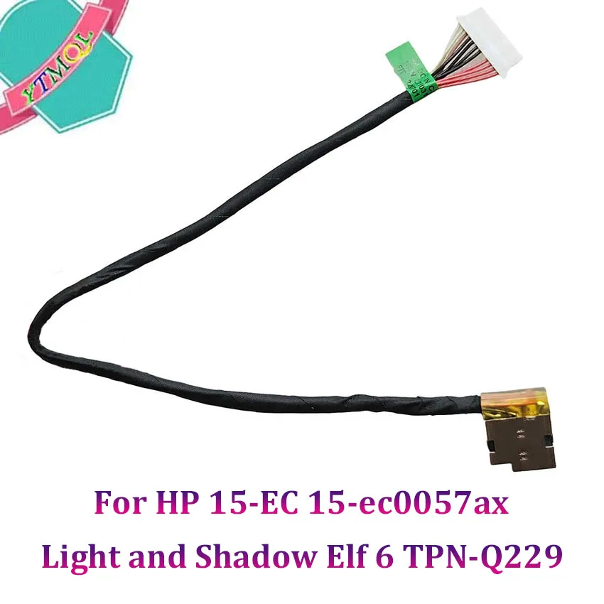 1Pcs Portatil Dc Power Jack Cabo Conector Para For HP 15-EC 15-ec0057ax Light and Shadow Elf 6 TPN-Q229
1Pcs Portatil Dc Power Jack Cabo Conector Para For HP 15-EC 15-ec0057ax Light and Shadow Elf 6 TPN-Q229