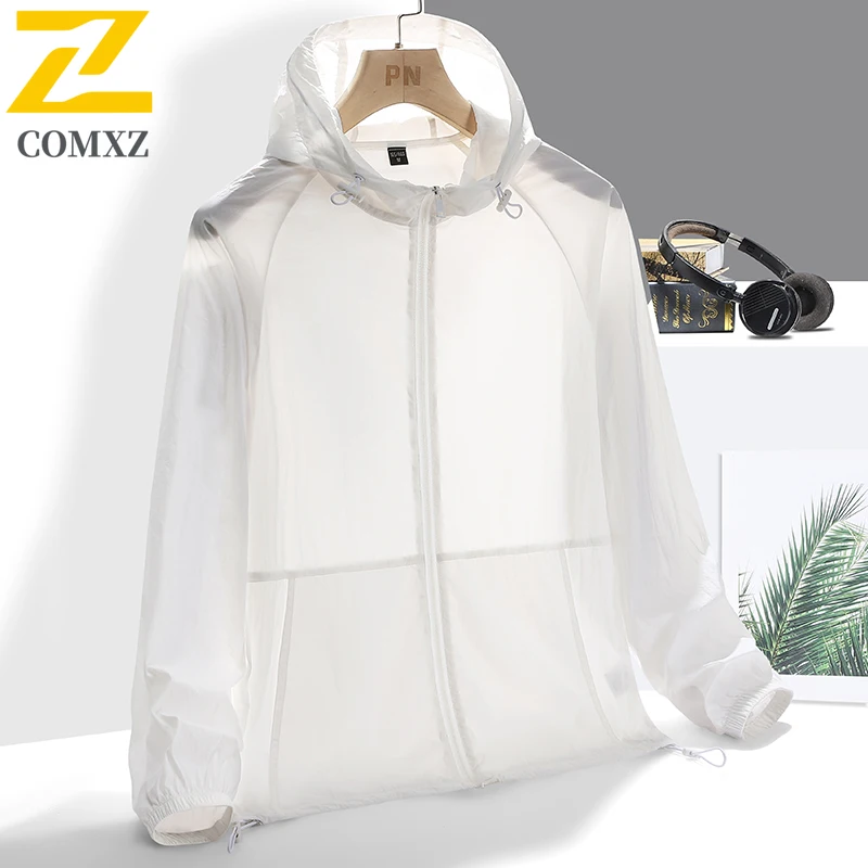 Summer Thin Sunscreen Jacket Outdoor Windproof Waterproof Sports Jogging Hooded Jacket Casual and Fashionable Solid Color Coat
Summer Thin Sunscreen Jacket Outdoor Windproof Waterproof Sports Jogging Hooded Jacket Casual and Fashionable Solid Color Coat