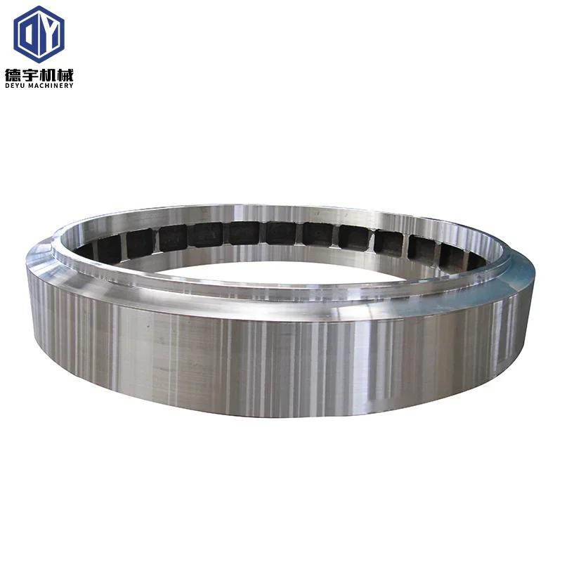 China Factory Cement Plant Load-bearing Component Kiln Tyre for Rotary Dryer
China Factory Cement Plant Load-bearing Component Kiln Tyre for Rotary Dryer