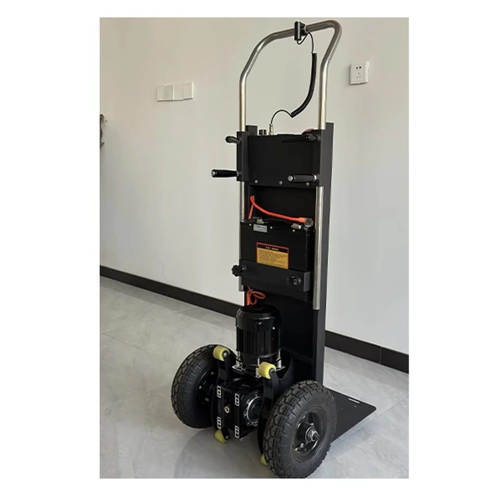 1200W Electric Stair Climbing Cart with 350KG Capacity Hand Trolley Motorized Stair Climber Flat Truck Handheld Climb Cart
1200W Electric Stair Climbing Cart with 350KG Capacity Hand Trolley Motorized Stair Climber Flat Truck Handheld Climb Cart