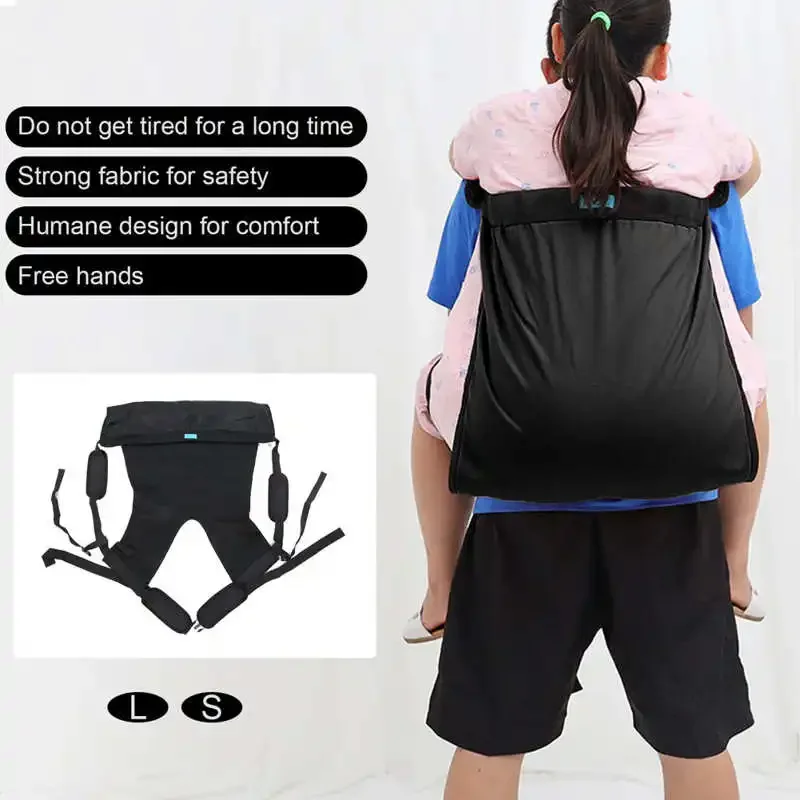 Patient Lift Sling Carrier One-Person Transferring Belt Carrying Up Down Stairs To Bed,Wheelchair,Chair,Car,Vehicle for Disabled
Patient Lift Sling Carrier One-Person Transferring Belt Carrying Up Down Stairs To Bed,Wheelchair,Chair,Car,Vehicle for Disabled