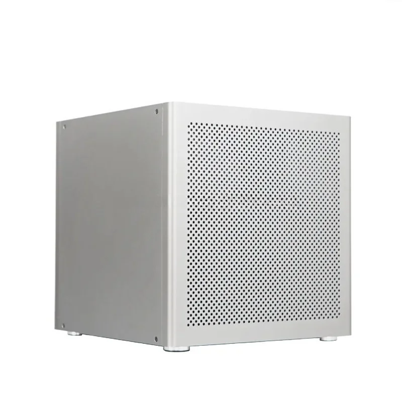 Корпус на 6 отсеков, материал — анодированный алюминий 2 мм, материнская плата, блок питания, безвентиляторная конструкция, передний USB-интерфейс, система охлаждения.
Корпус на 6 отсеков, материал — анодированный алюминий 2 мм, материнская плата, блок питания, безвентиляторная конструкция, передний USB-интерфейс, система охлаждения.