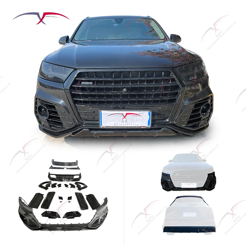 For 2016-2019 Q7 Carbon Fiber Body Kit Fiberglass Front Lip Side Skirt Rear Bumper Enhancements for Upgrade New Condition
For 2016-2019 Q7 Carbon Fiber Body Kit Fiberglass Front Lip Side Skirt Rear Bumper Enhancements for Upgrade New Condition