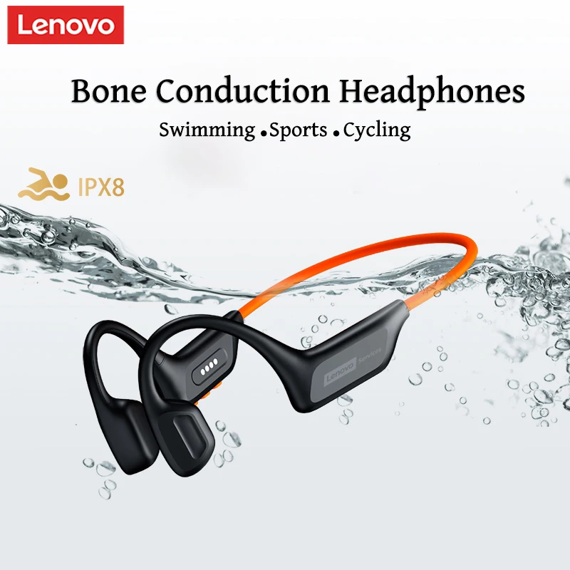 Беспроводные наушники Lenovo S106 True Bone Conduction с Bluetooth 6.0, IPX8, водонепроницаемые, для плавания, спорта и велоспорта, новые
Беспроводные наушники Lenovo S106 True Bone Conduction с Bluetooth 6.0, IPX8, водонепроницаемые, для плавания, спорта и велоспорта, новые