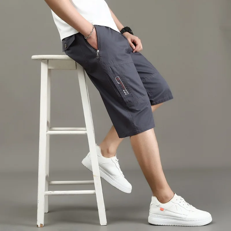 Men's Summer Fashion Cotton Loose Casual Shorts in Mid-Length for Plus Size Adults Breathable and Elastic for Outdoor Activities
Men's Summer Fashion Cotton Loose Casual Shorts in Mid-Length for Plus Size Adults Breathable and Elastic for Outdoor Activities