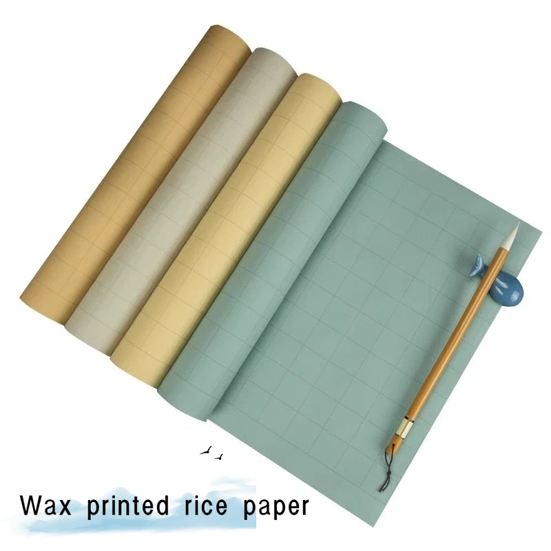 Batik Gridding Xuan Paper Vintage Calligraphy Practice Rice Paper Brush Small Regular Script Cursive Script Half Ripe Rice Paper
Batik Gridding Xuan Paper Vintage Calligraphy Practice Rice Paper Brush Small Regular Script Cursive Script Half Ripe Rice Paper