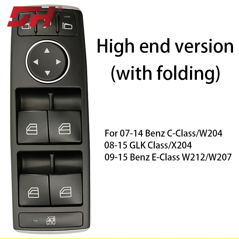 Car left front window lift switch and electric window switch are suitable for Mercedes Benz C-Class/W204 2007-2014
Car left front window lift switch and electric window switch are suitable for Mercedes Benz C-Class/W204 2007-2014