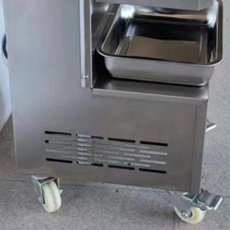 3000 Вт вертикальная машина для нарезки мяса, измельченная машина, мощная автоматическая машина для нарезки мяса из нержавеющей стали
3000 Вт вертикальная машина для нарезки мяса, измельченная машина, мощная автоматическая машина для нарезки мяса из нержавеющей стали