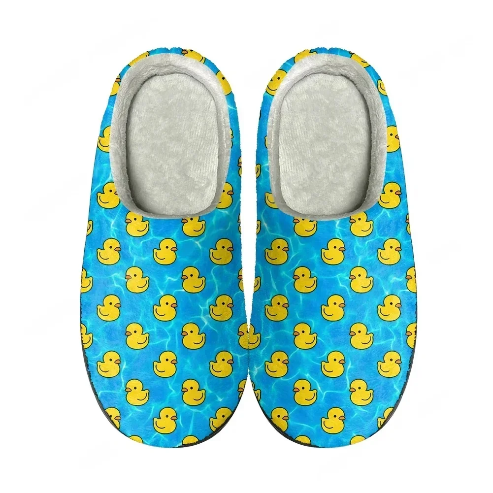 Hot Cartoon Duck Graphic Home Cotton Custom Slippers Mens Womens Sandals Plush Fashion Casual Keep Warm Shoes Thermal Slipper
Hot Cartoon Duck Graphic Home Cotton Custom Slippers Mens Womens Sandals Plush Fashion Casual Keep Warm Shoes Thermal Slipper