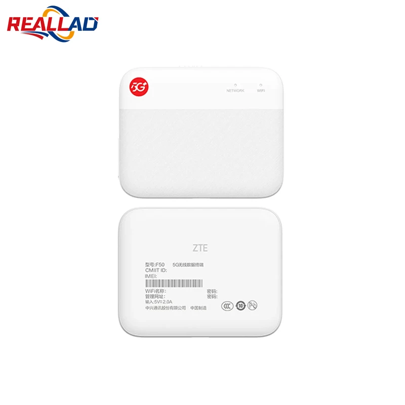 Новый оригинальный портативный мобильный Wi-Fi ZTEE 5 UFi F50 5G Pocket MiFi 5G Sub-6 SA/NSA N1/5/8/28/41/78 4G Cat15 2.4G/5G Wi-Fi (без аккумулятора)
Новый оригинальный портативный мобильный Wi-Fi ZTEE 5 UFi F50 5G Pocket MiFi 5G Sub-6 SA/NSA N1/5/8/28/41/78 4G Cat15 2.4G/5G Wi-Fi (без аккумулятора)