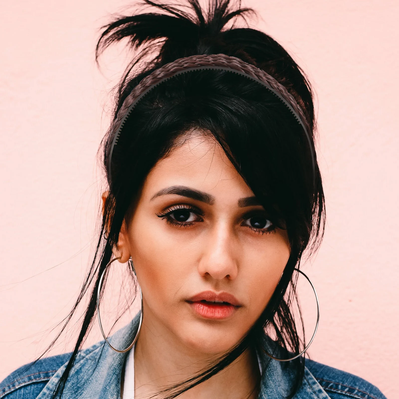 Stylish Plaited Headband Anti-Slip Braid Braid Hair Women Girls Wedding Office Daily Wear Durable Fiber
Stylish Plaited Headband Anti-Slip Braid Braid Hair Women Girls Wedding Office Daily Wear Durable Fiber