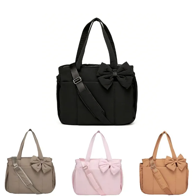 Новая большая вместительная дорожная сумка-тоут с галстуком-бабочкой, женская сумка через плечо, студенческая уличная сумка для йоги, утолщенная сумка для багажа
Новая большая вместительная дорожная сумка-тоут с галстуком-бабочкой, женская сумка через плечо, студенческая уличная сумка для йоги, утолщенная сумка для багажа