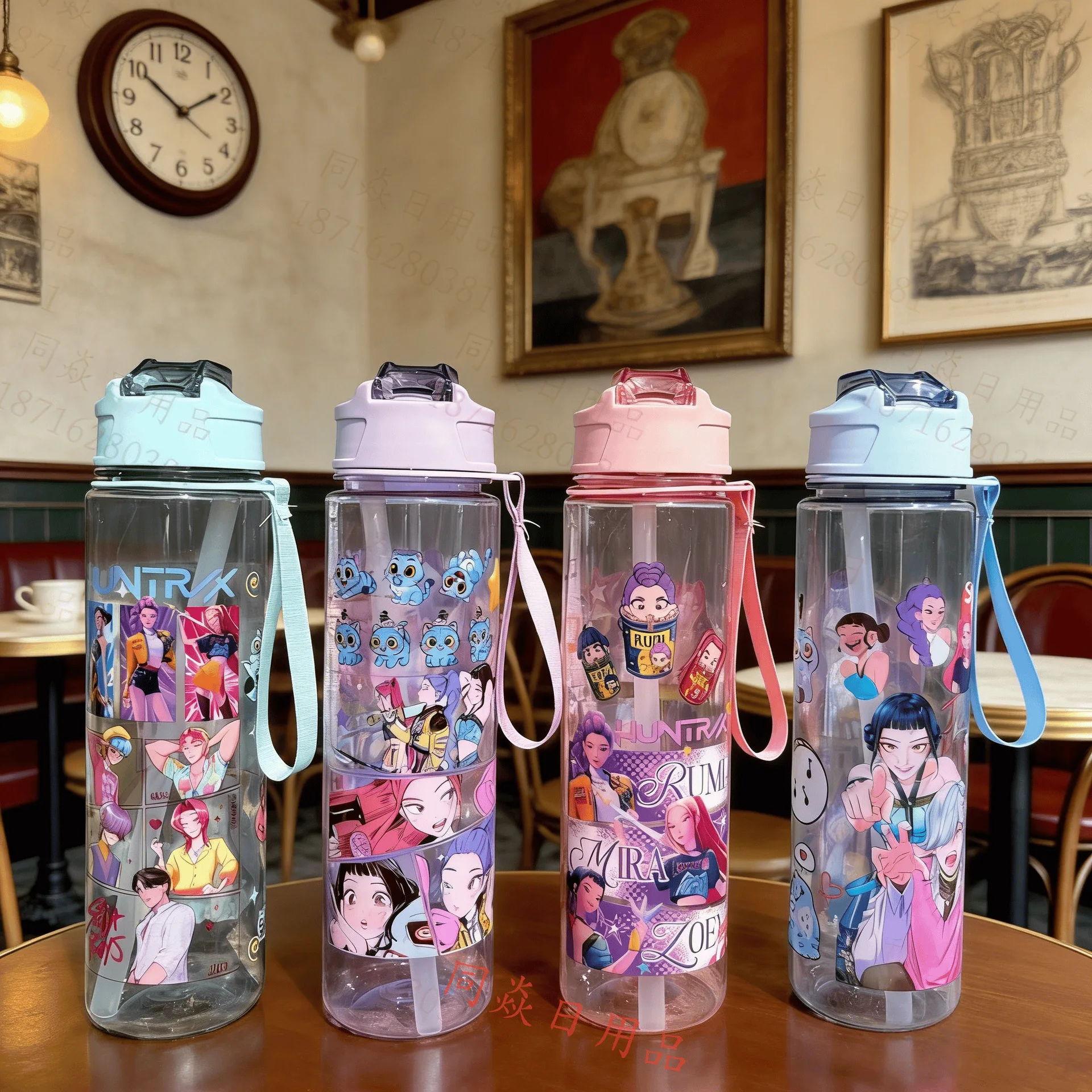 700ml Kpap Cute Water Bottle Large Capacity Sports Water Bottle with Straw & Handle Kawaii Water Cup for Outdoor Activities Gift
700ml Kpap Cute Water Bottle Large Capacity Sports Water Bottle with Straw & Handle Kawaii Water Cup for Outdoor Activities Gift
