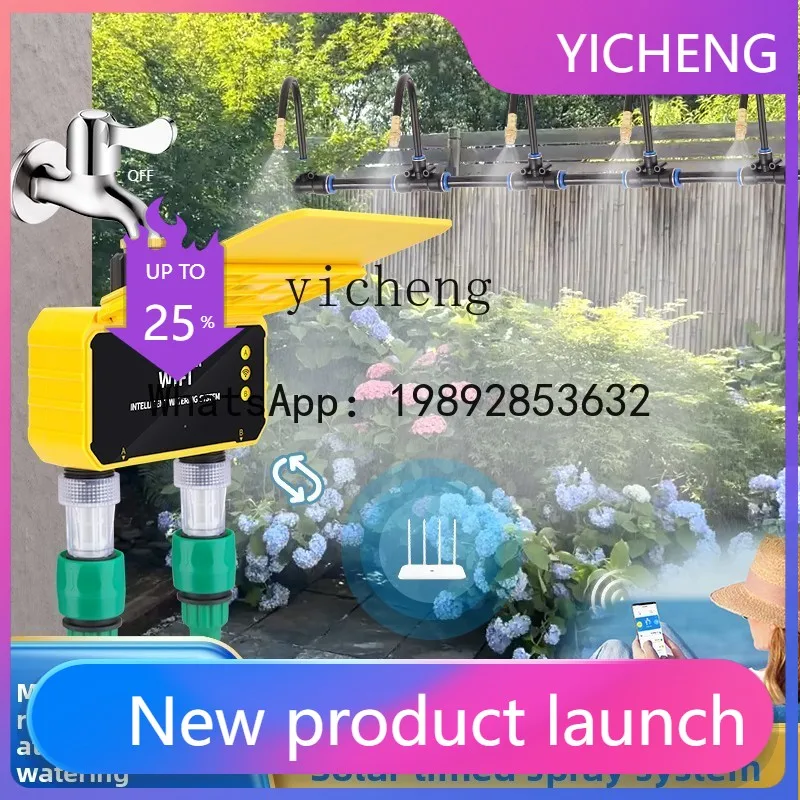 X2 Balcony Garden Mobile Remote Watering Device Solar Dual Timer Universal Sprinkler
X2 Balcony Garden Mobile Remote Watering Device Solar Dual Timer Universal Sprinkler